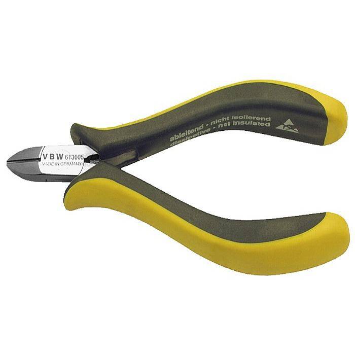 Mini-Elektr.-Seitenschneider - Länge 120 mm - ESD / EGB-sicher - poliert