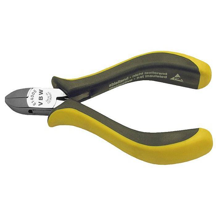 Elektronik-Seitenschneider - Länge 120 mm - ESD/EGB-sicher - poliert