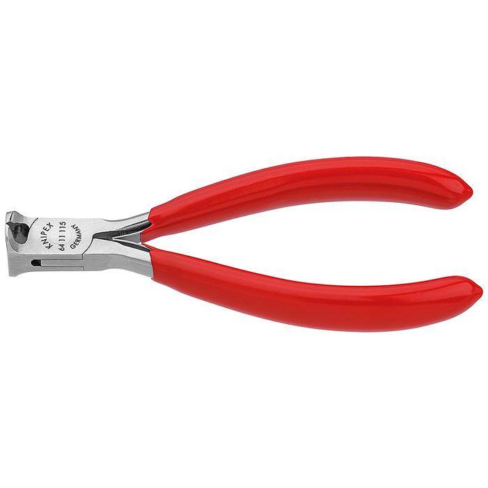 Vornschneider - 115 mm - poliert - mit Kunststoff überzogen - ohne Facette, 90 ° Winkel