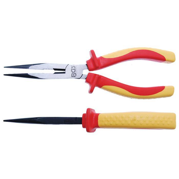 Telefonzangen - isoliert - 200 mm - VDE-geprüft handlich mit rutschsicherem Griff - für Arbeiten unter Spannung geeignet