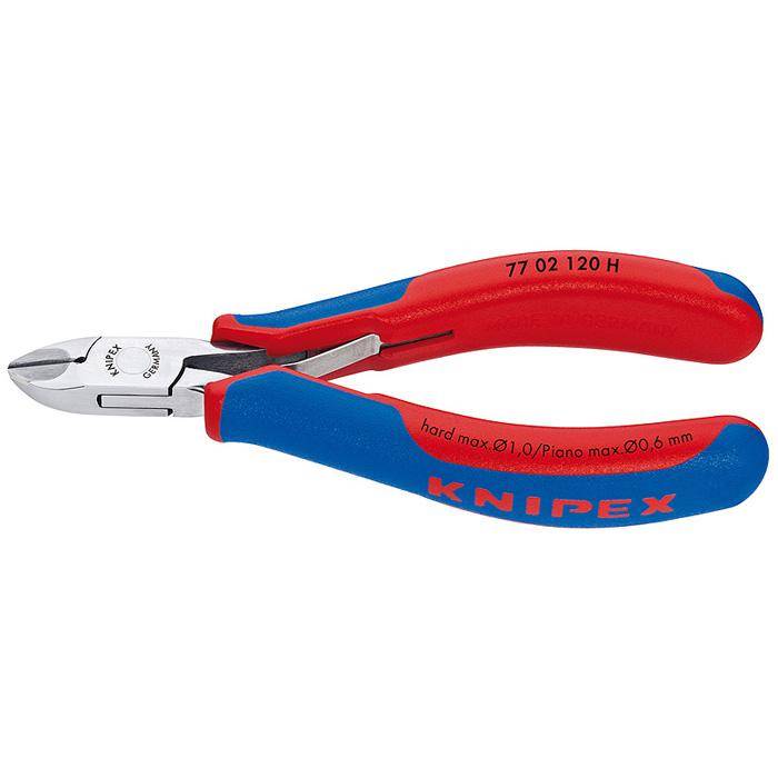 Seitenschneider - 120 mm - mit Facette, runder Kopf