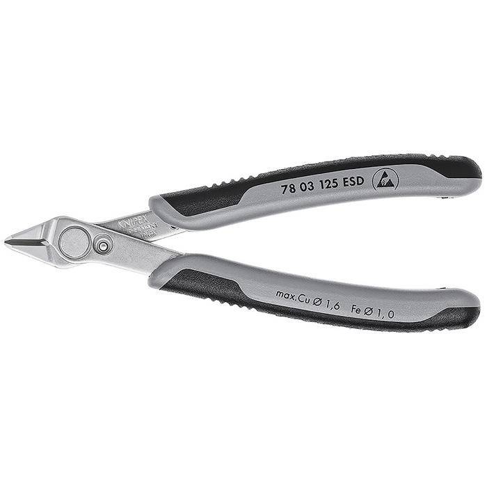 Electronic Super Knips® - ESD - 125 mm - poliert - mit Mehrkomponenten-Hüllen