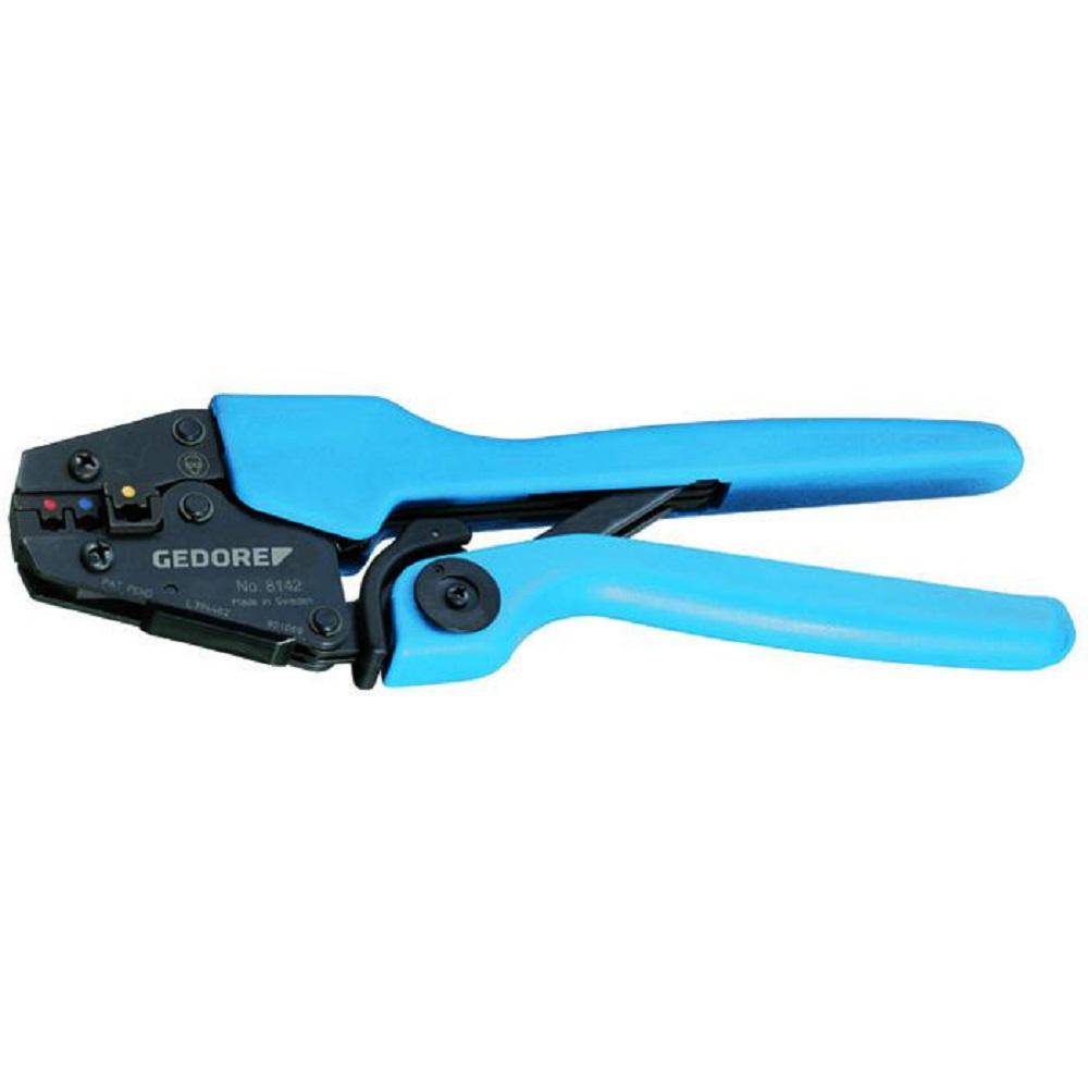Präzisionscrimpzange - für isolierte Kabelschuhe - mit Zwangssperre - 0,5-6,0 mm²