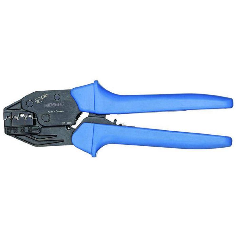 Crimp-Zange - für nicht isolierte Kontakte - Entriegelbare Zwangssperre - 0,25-6 mm²
