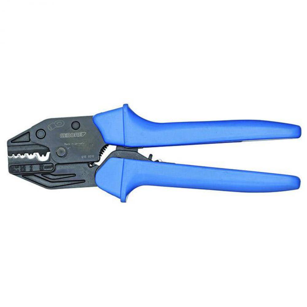 Crimp-Zange - für Kabelschuhe - Entriegelbare Zwangssperre - bis 16 mm²