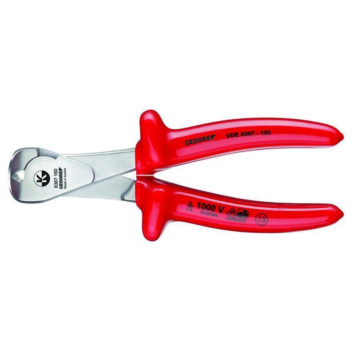 VDE-Kraft-Vornschneider - 160 mm - tauchisoliert - max. 1,6 mm Kabel