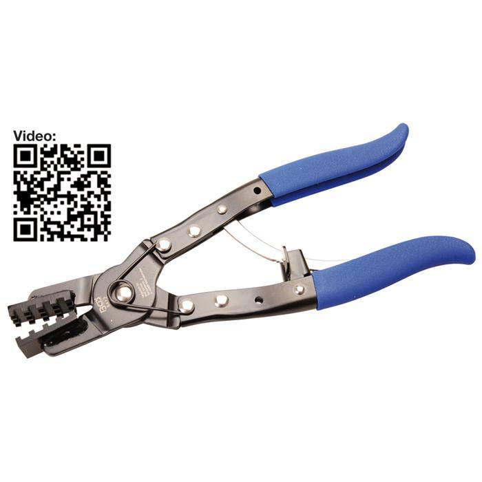 Schlauchklemmen-Zange - 0 bis 38 mm - Ratschenarretierung