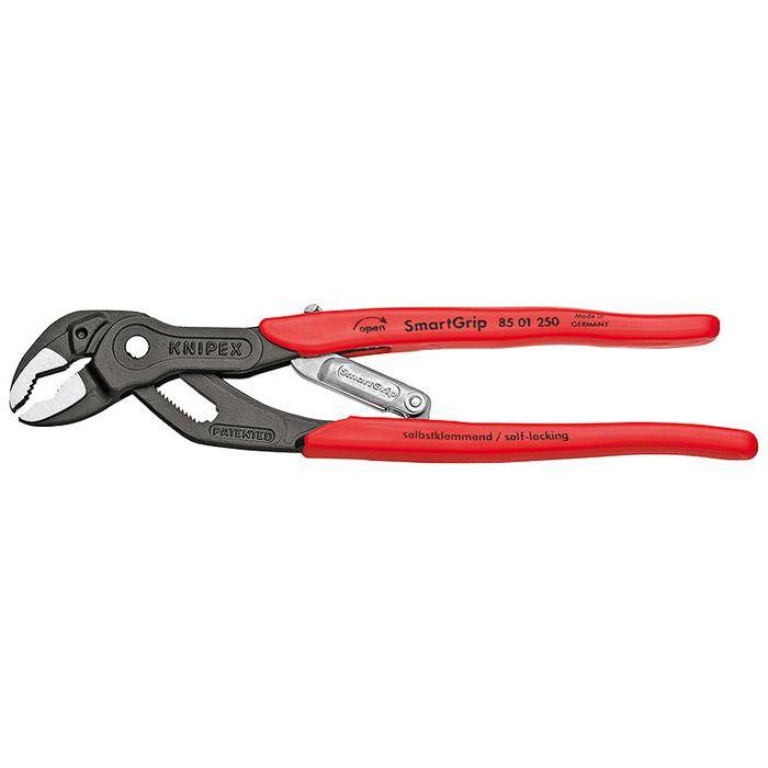KNIPEX SmartGrip® Wasserpumpenzange - 250 mm - mit rutschhemmendem Kunststoff überzogen