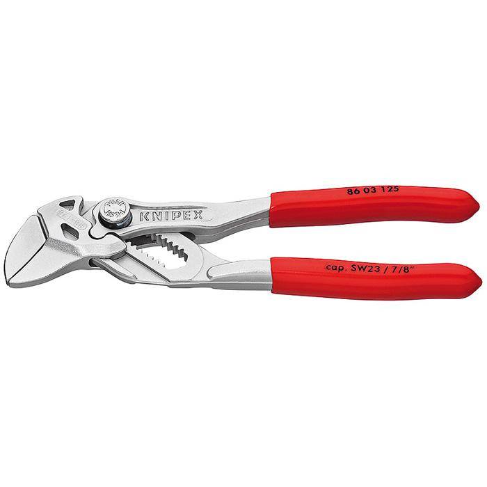 Mini-Zangenschlüssel - 125 mm - mit Kunststoff überzogen - Kapazität 23 mm/7/8"