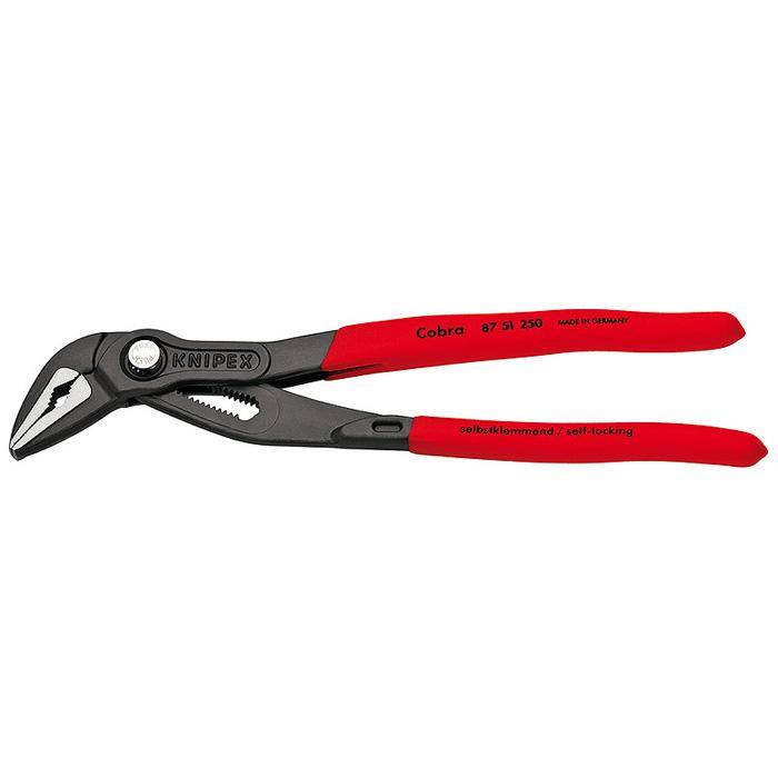 KNIPEX Cobra® ES Wasserpumpenzange - 250 mm - mit rutschhemmendem Kunststoff überzogen