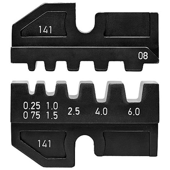 Crimpeinsatz - für isolierte + unisolierte Aderendhülsen