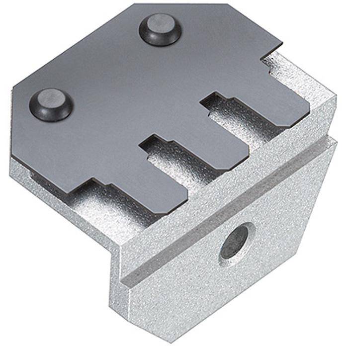 Positionierhilfe für 4,8 + 6,3 mm Steckerbreite