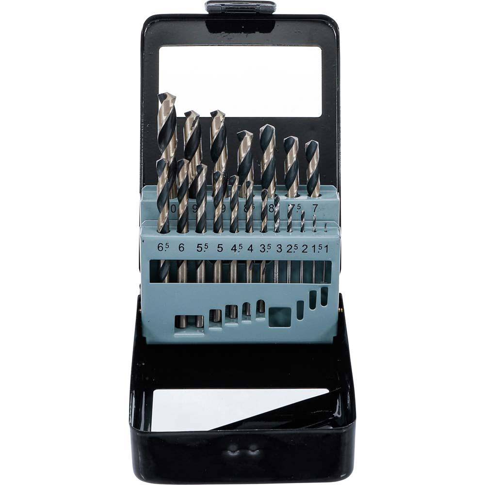 Spiralbohrer-Kassette - HSS - 19-teilig - 1 bis 10 mm