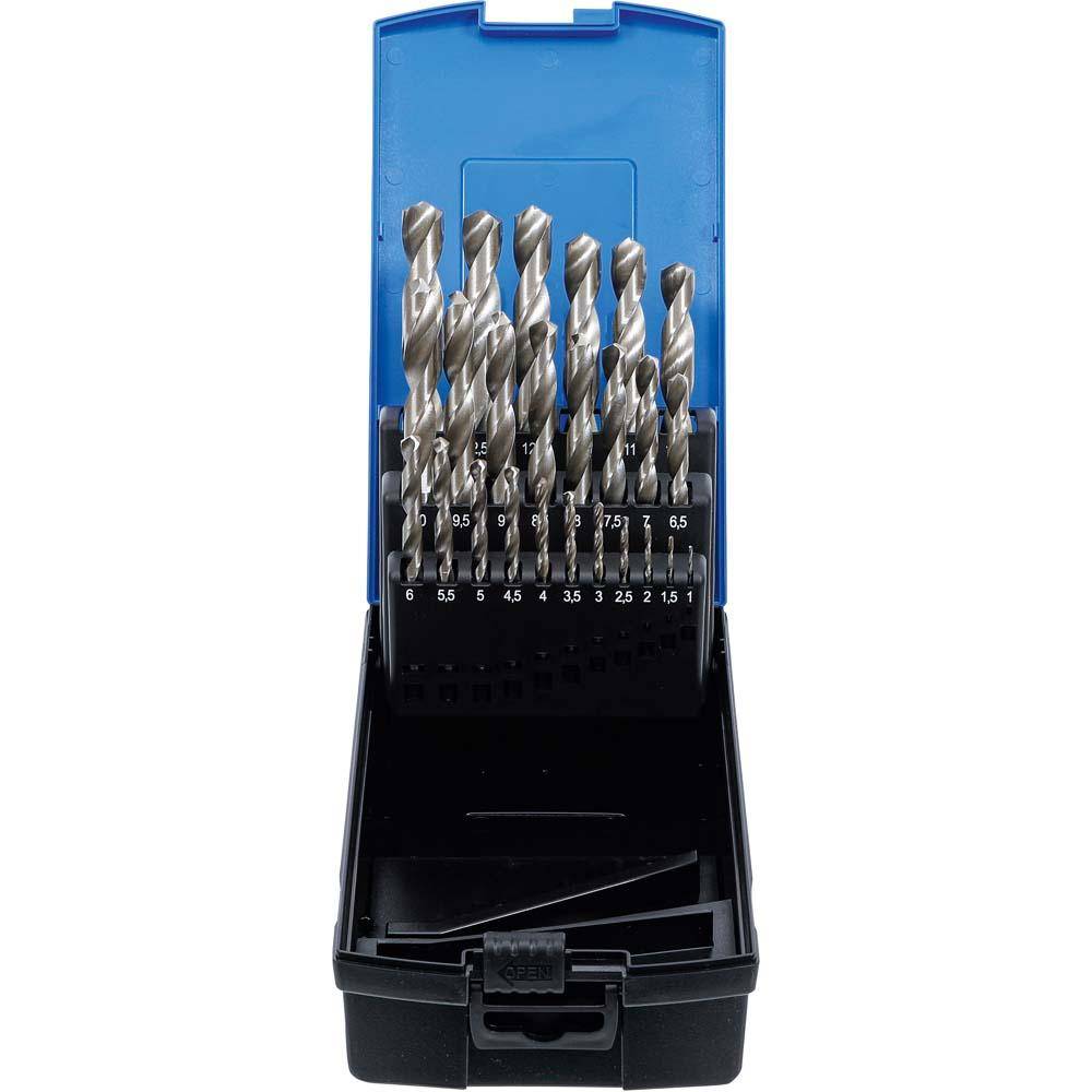 Spiralbohrer-Kassette - HSS - 25-teilig - 1 bis 13 mm