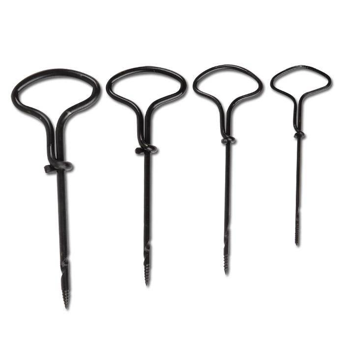 Handbohrersatz - 4-teilig - 2 bis 5 mm