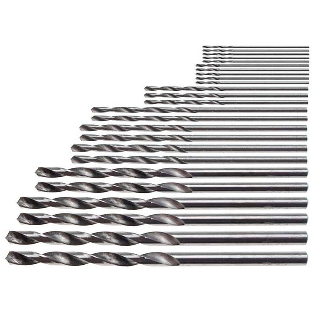 HSS Minibohrer-Satz - Schnellarbeitsstahl - 0,5 bis 3,0 mm - 25-tlg.