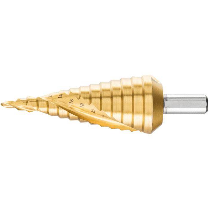 Stufenbohrer - PFERD HICOAT® - HSS - Bohrbereich 4 bis 30 mm