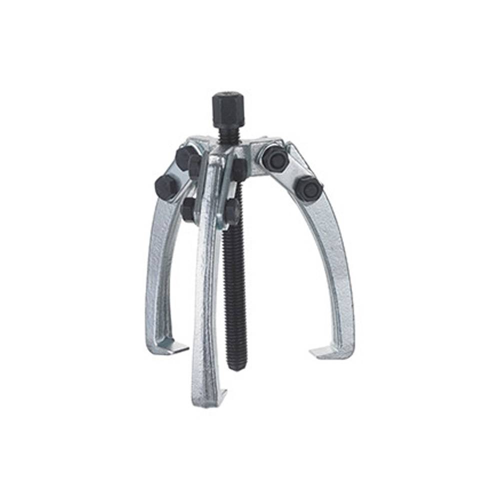 Mini-Abzieher - 3-armig - Spannweite 10 - 70 mm - Spanntiefe 44 / 74 mm - max. Drehmoment 21 Nm - max. Belastung 1,3 t - Spindel M 8 x 85 mm