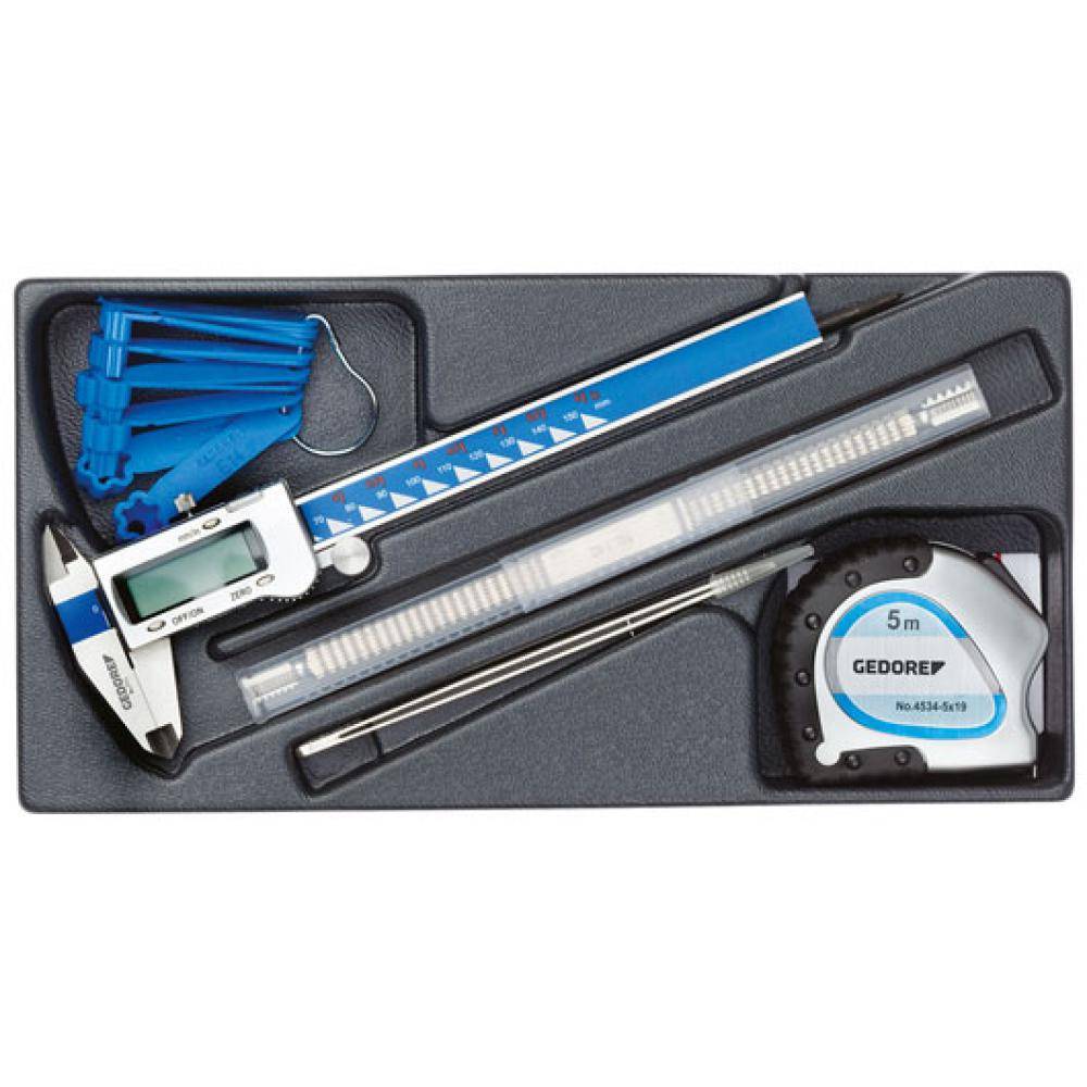 ES-Modul 1500 1/3 - ohne Inhalt - für Mess-Sortiment 1500 E-711