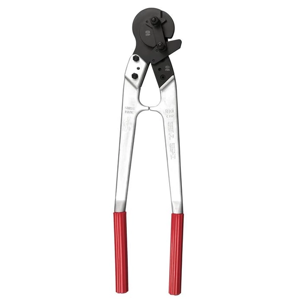 Zweihand-Drahtseilschere FELCO C112 - Schneiddurchmesser max. 12,7 mm - Gesamtlänge 730 mm Zweihand-Drahtseilschere FELCO C112 - Schneiddurchmesser max. 12,7 mm - Gesamtlänge 730 mm