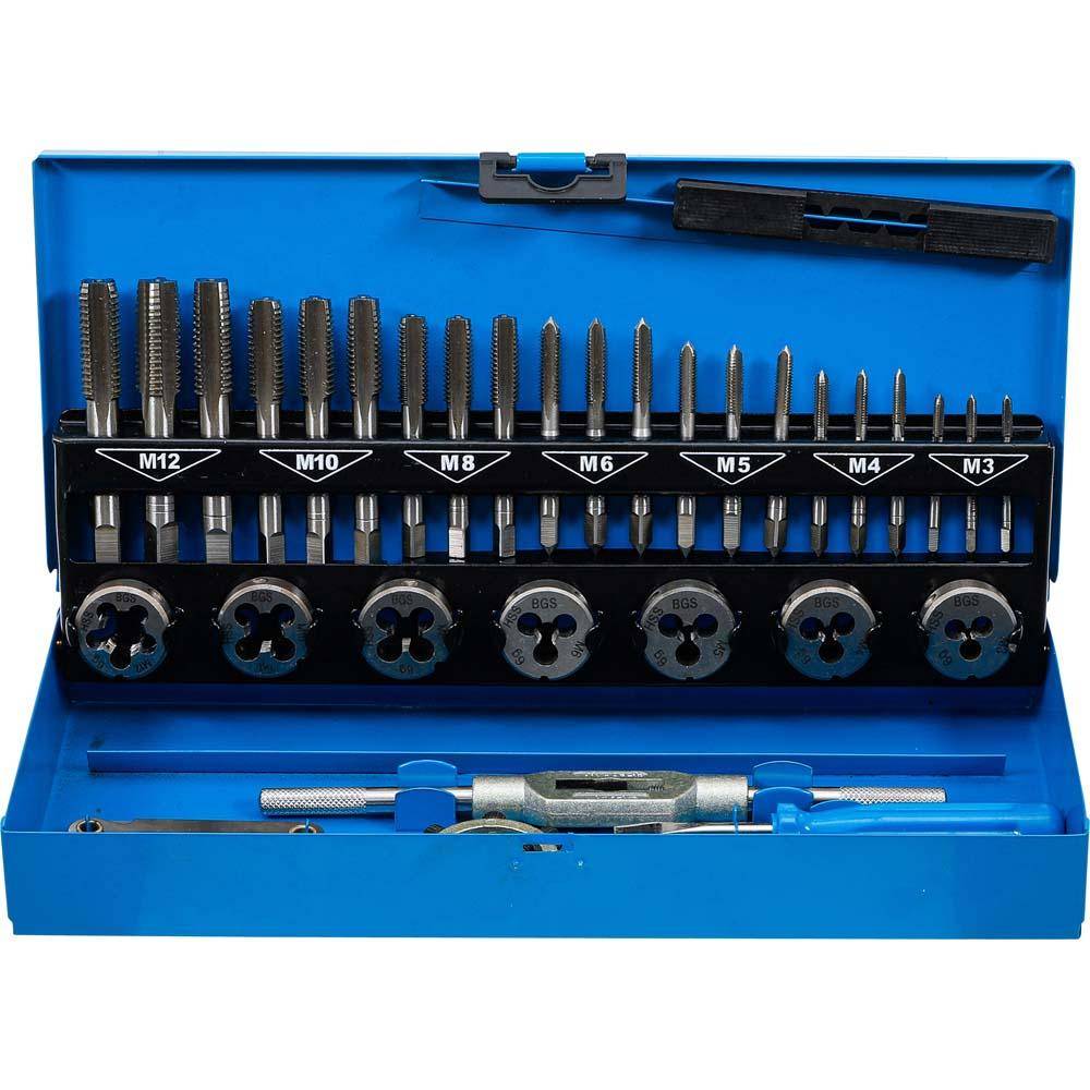 Gewindeschneidsatz HSS G Stahl - 32-teilig -