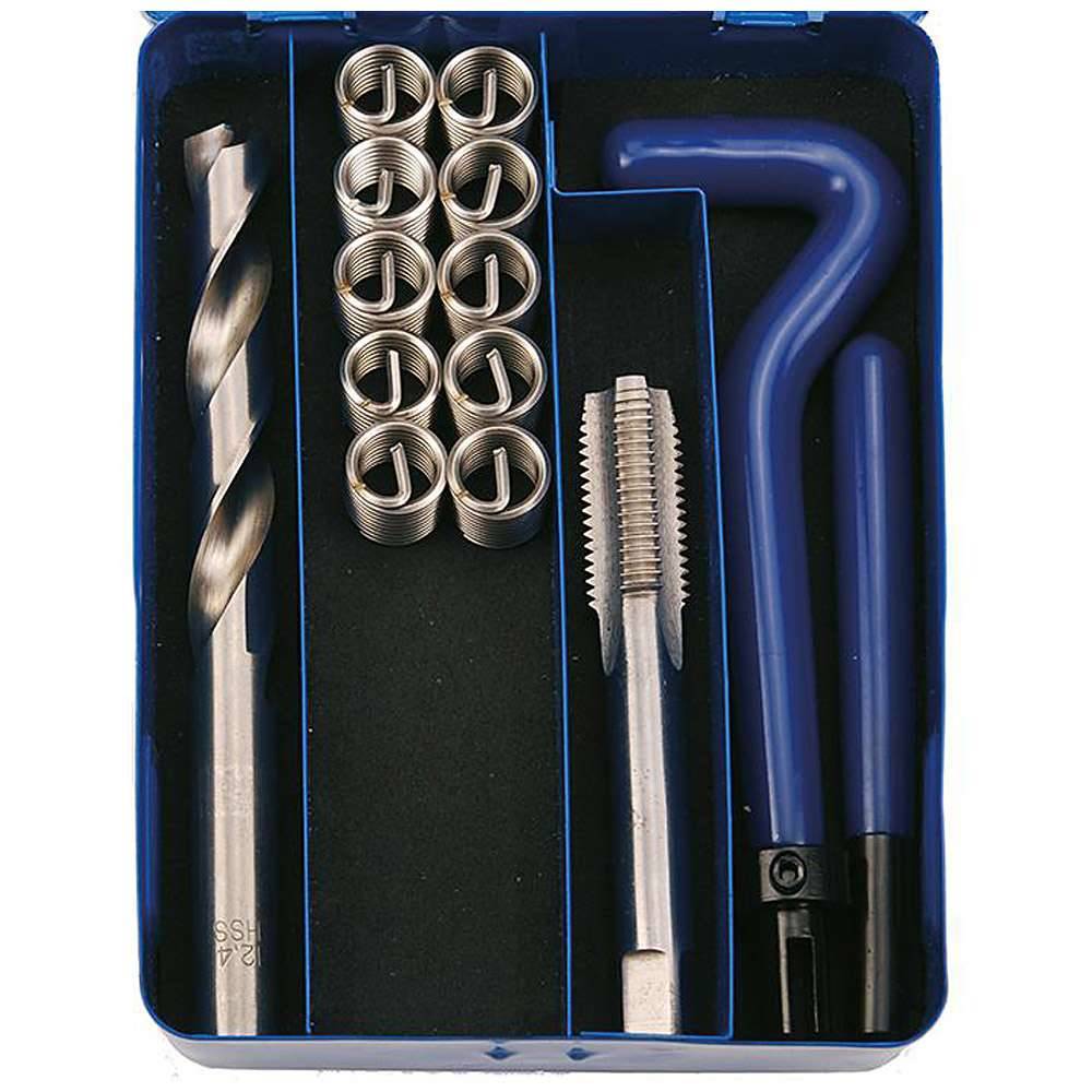 Gewinde-Reparatursatz - M12x1,25 mm - HSS-G Stahl - 14-teilig