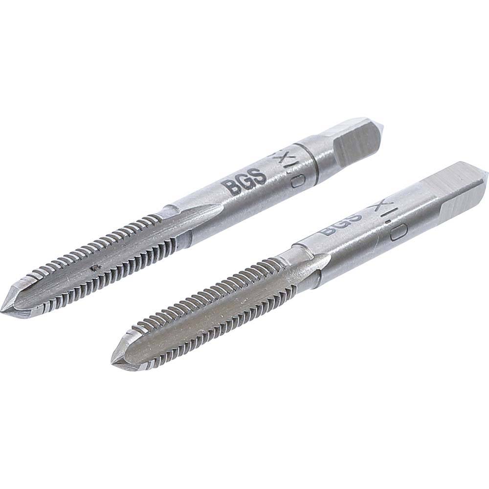 Gewindebohrer - Gewinde M6 x 1,0 - Vor- & Fertigschneider, 2-teilig
