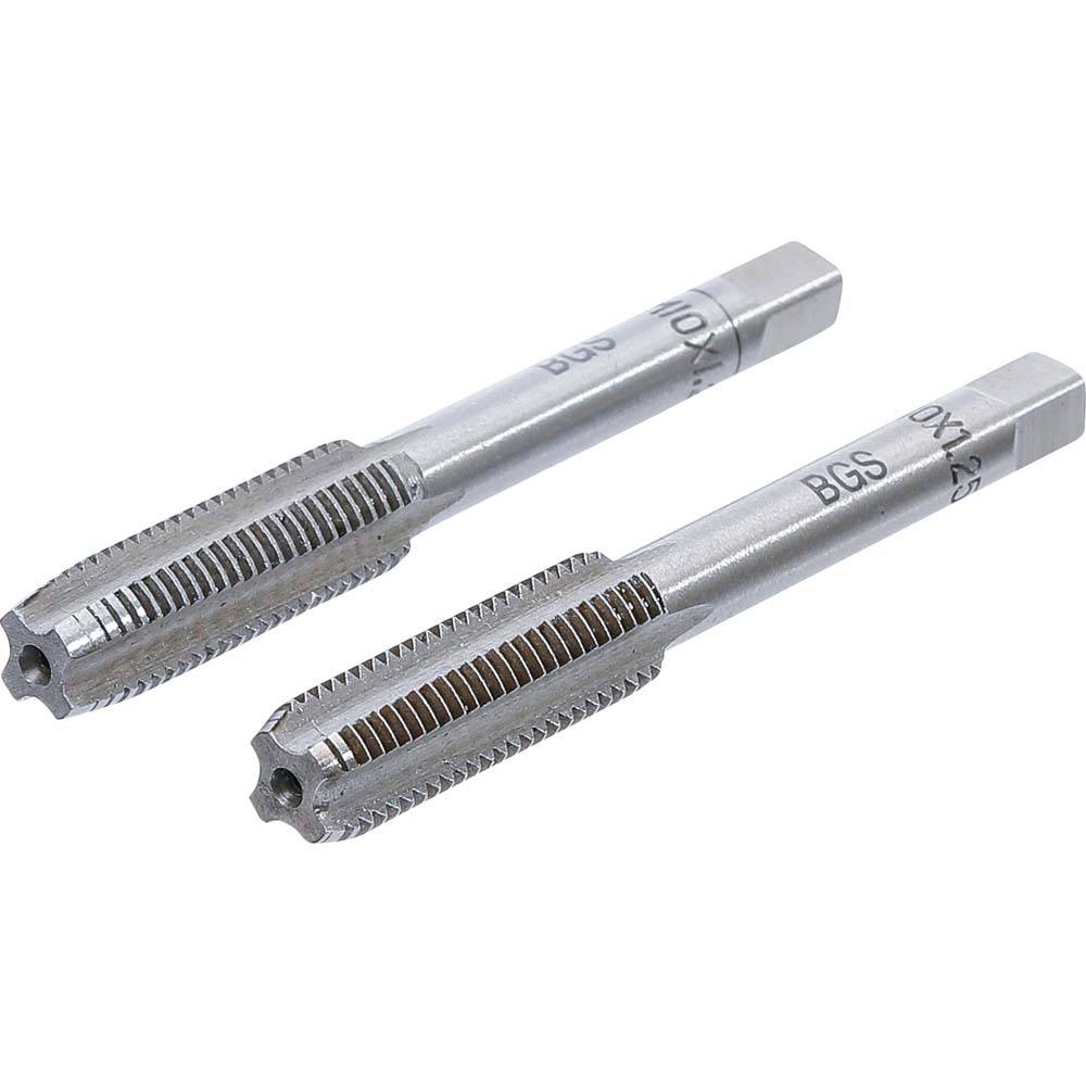 Gewindebohrer - Gewinde M10 x 1,25 - Vor- & Fertigschneider - 2-teilig