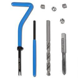 Gewinde-Reparatur- Satz - V-Coil - "VÖLKEL" - Gewindebohrer M10 x 1,5 mm - Spiralbohrer 10,4 mm