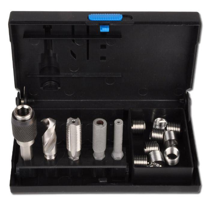 Gewinde-Reparatur- Satz - V-Coil rapid "VÖLKEL" - M3 bis M12 - Gewindebohrer M3 x 0,5 mm
