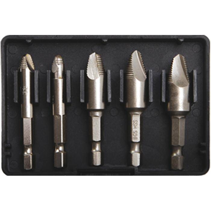 Schrauben-Ausdreher-Set - Bohrmaschinen geeignet - 5-tlg.