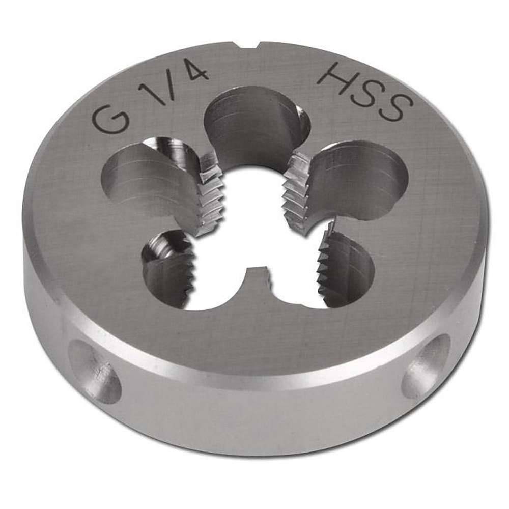Schneideisen "FORUM" für Stähle bis 850 N Rohrgewinde G BSP - Außen-Ø x Höhe 45 mm x 14 mm - Gewinde Zoll G 1/2