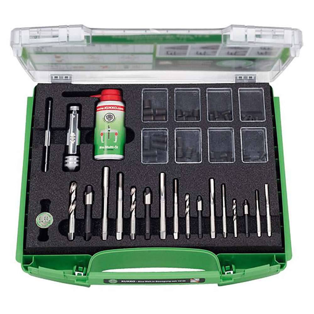 Gewindereparatur-Satz - für Gewinde M5 bis M10 - KUKKO