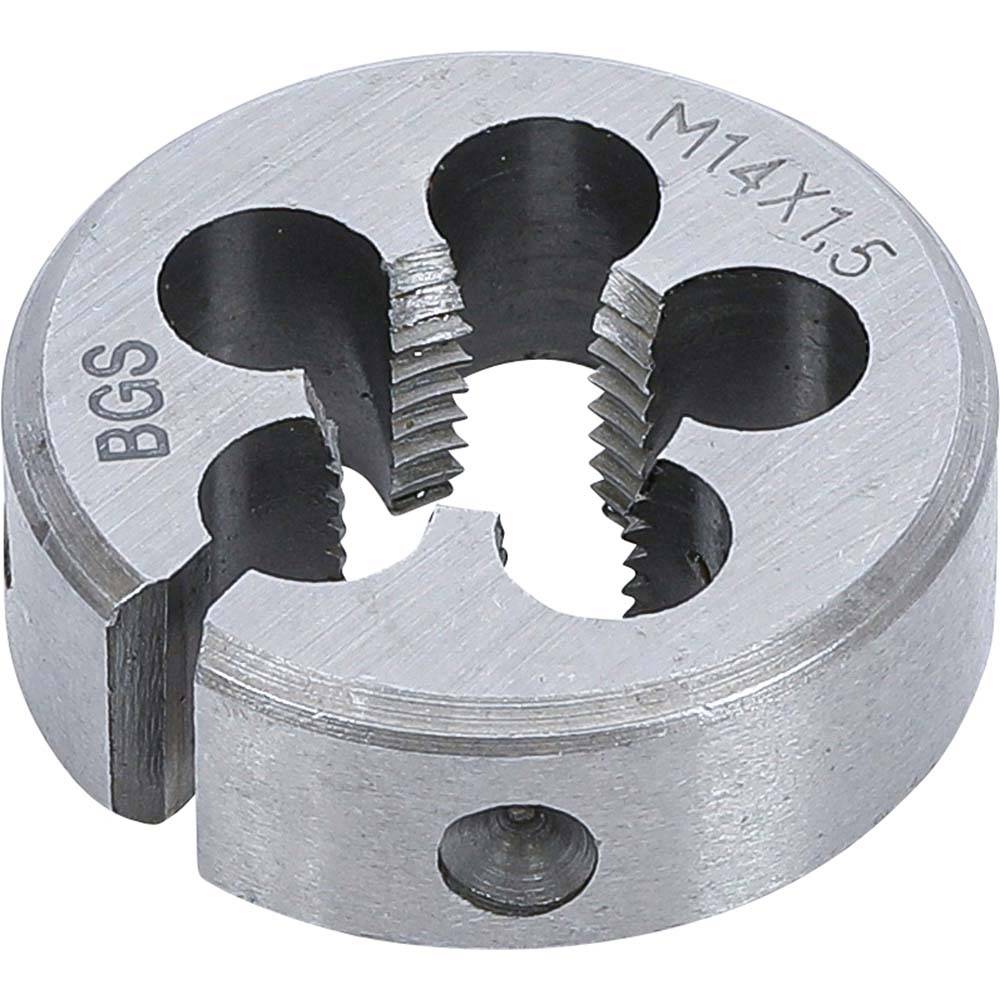 Gewindeschneideisen - Größe M14 x 1,5 x 38 mm