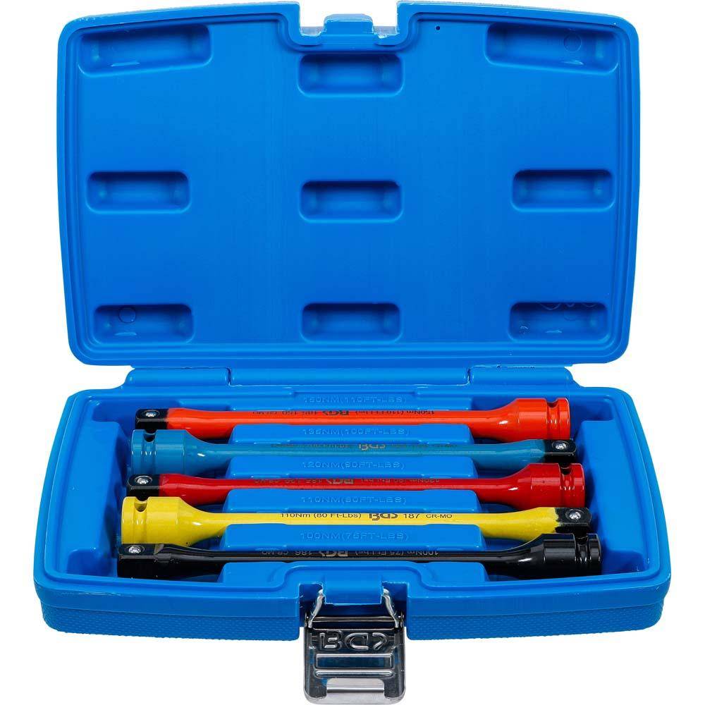 Torsionsstab-Satz - 5-tlg. - 100 bis 150 NM