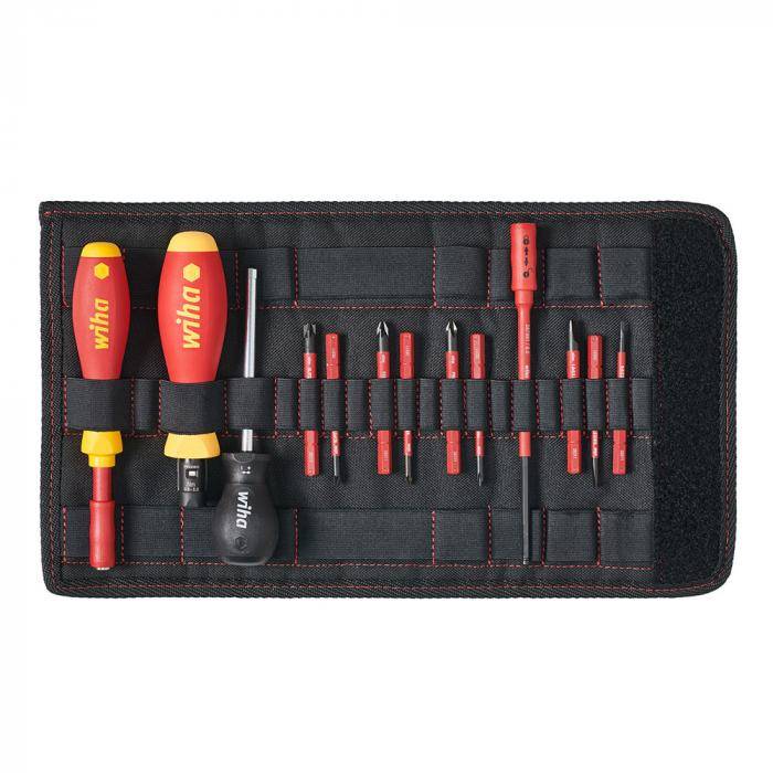 Drehmoment-Schraubendreher Set - TorqueVario®-S electric - gemischt - 13-teilig - variabel einstellbare Drehmomentbegrenzung 0,8 bis 5,0 Nm - in