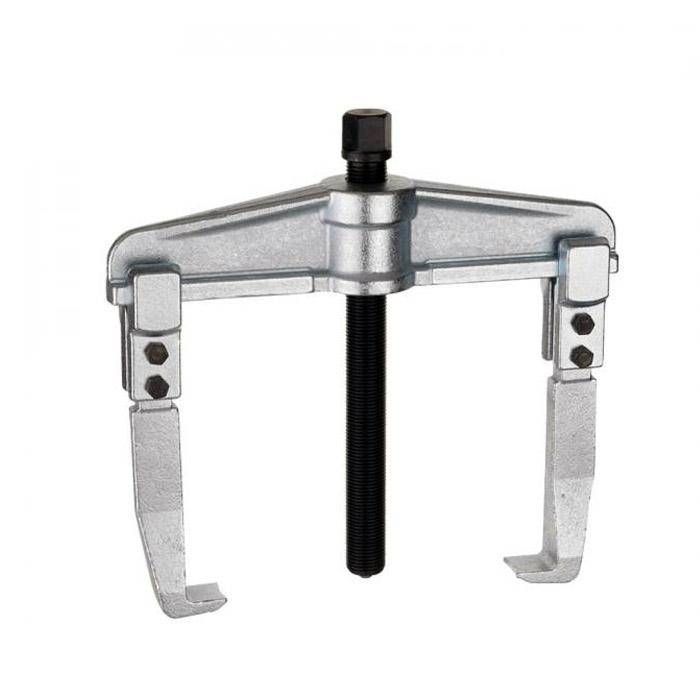 Universalabzieher (2-Armig) - Spannweite 20 - 90 mm - Spanntiefe 100 mm - Spindel M14 x 1,5 x 130 mm - Schlüsselweite 17