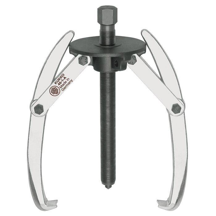 2-armiger Universal Abzieher mit schwenkbaren Abzughaken - Spannweite außen 300mm - Spanntiefe 300 mm