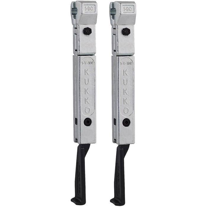 Abzughaken - Modell 1-194-P - extrem schmal- 1 Paar - KUKKO