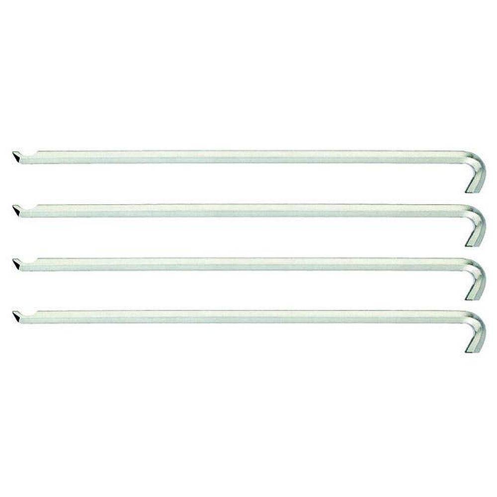Abzughaken-Satz für Kugellagerabzieher - 4-teilig - 145 mm Länge