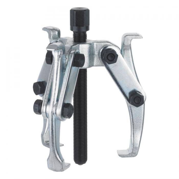 Laschen-Abzieher - 3-armig - Spannweite 20 - 150 mm - Spanntiefe 60 Nm - max. Drehmoment 60 Nm - max. Belastung 4 t - Spindel M 14 x 1,5 x 130 mm