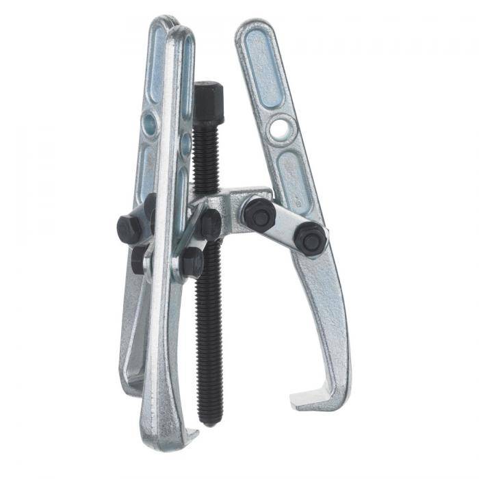 Laschen-Abzieher - schwere Ausführung - 3-armig - Spannweite 18 - 100 mm - Spanntiefe 85 mm - max. Drehmoment 25 Nm - max. Belastung 3 t - Spindel