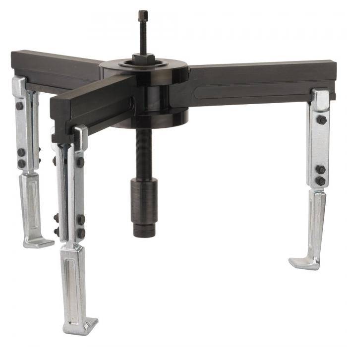Universal-Abzieher - 3-armig - mit Fetthydraulik-Spindel - max. Druckkraft 15 t