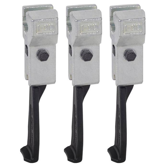 Abzughaken - Model 1-94-S - extrem schmal - 1 Satz a 3 Stück - KUKKO