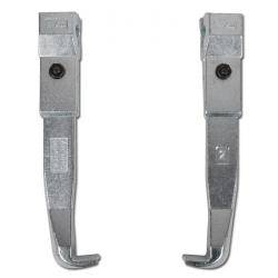 Abzughaken - für Abzieher - Länge 150 mm - Kukko - Modell 2-150-P - passend für Abzieher 20-2, 20-20 - Preis per Paar
