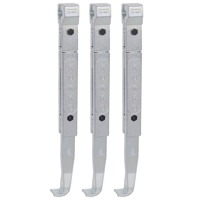 Abzughaken - Model 2-300-S - 1 Satz a 3 Stück - KUKKO