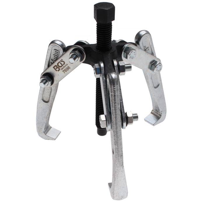 Abzieher - 3-armig - 75 mm - geschmiedeter CV-Stahl - als Innen und Außenabzieher - mit Kugelspitze