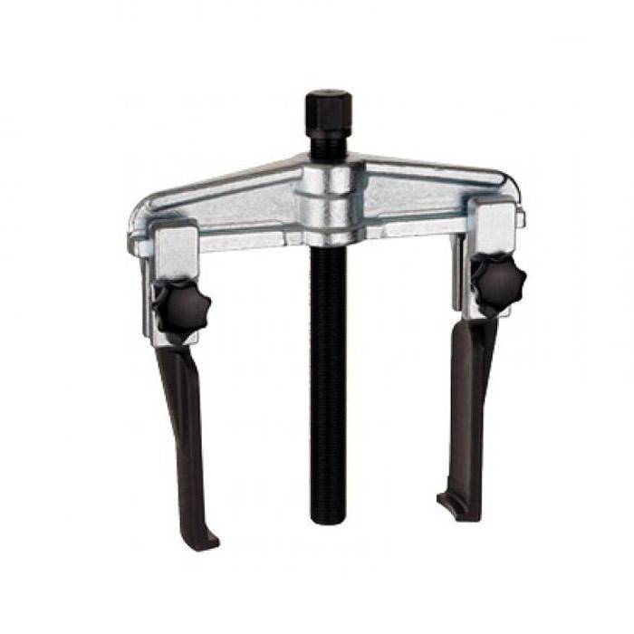 Universalabzieher mit Krallex-Haken und Schnellspannmutter - Spannweite 20 - 90 mm - Spanntiefe 100 mm - Spindel M14 x 1,5 x 130 mm - Schlüsselweite