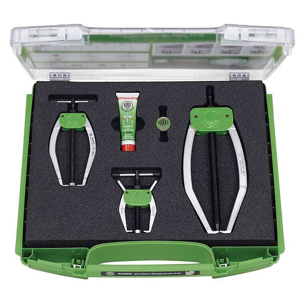 Universal-Abzieher - 2-armig - mit Auto-Snap im Set - KUKKO