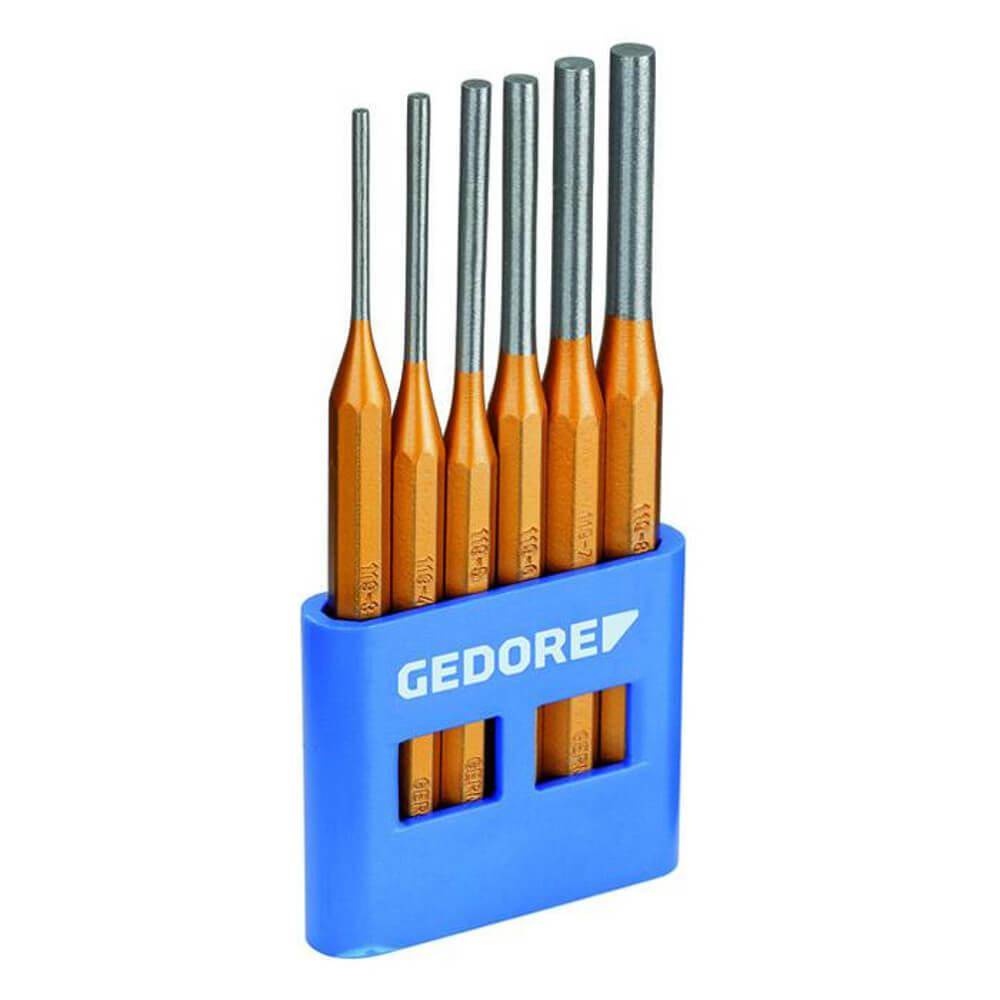 Splinttreiber-Satz - 6tlg. - Durchmesser 3 bis 8 mm - im PVC-Halter